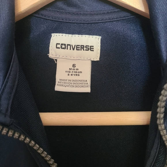 Boys Converse Zip Jacket - Picture 3 of 4